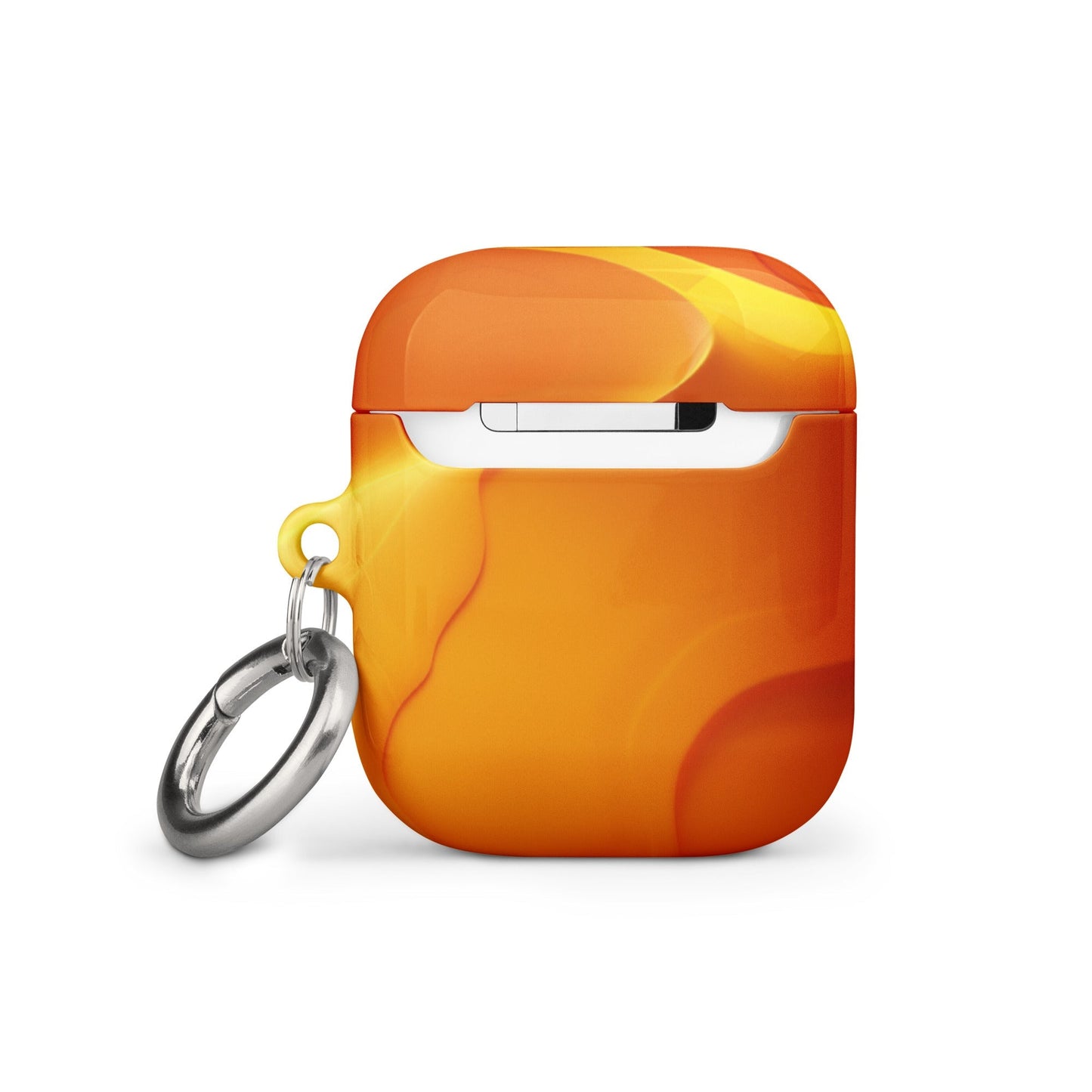 Yellow Abstract AirPods Case-2