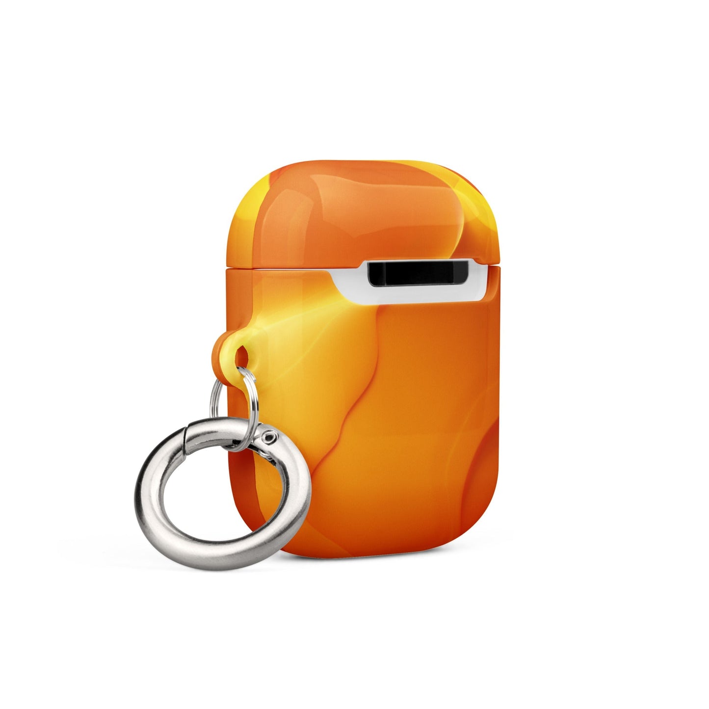 Yellow Abstract AirPods Case-3