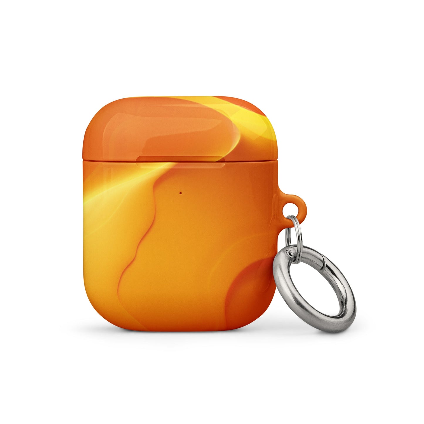 Yellow Abstract AirPods Case-4