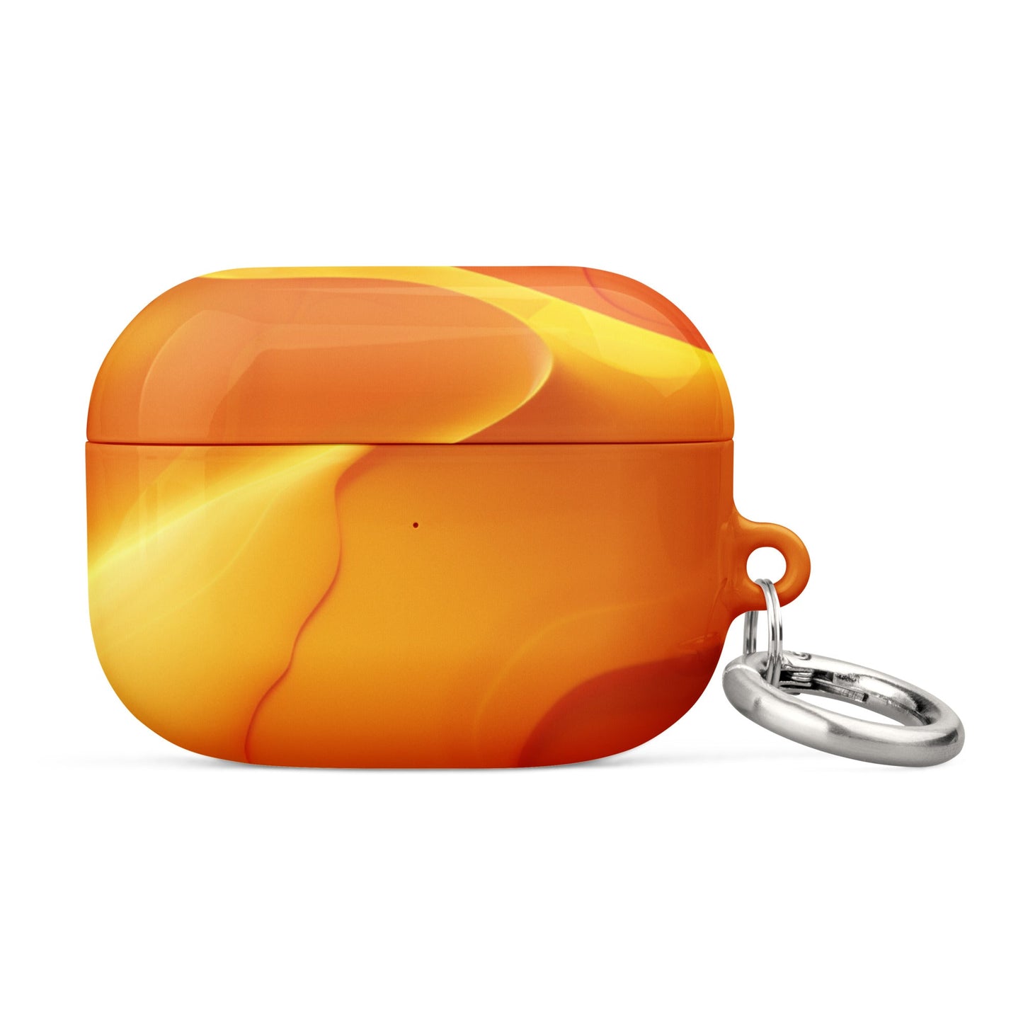 Yellow Abstract AirPods Case-5